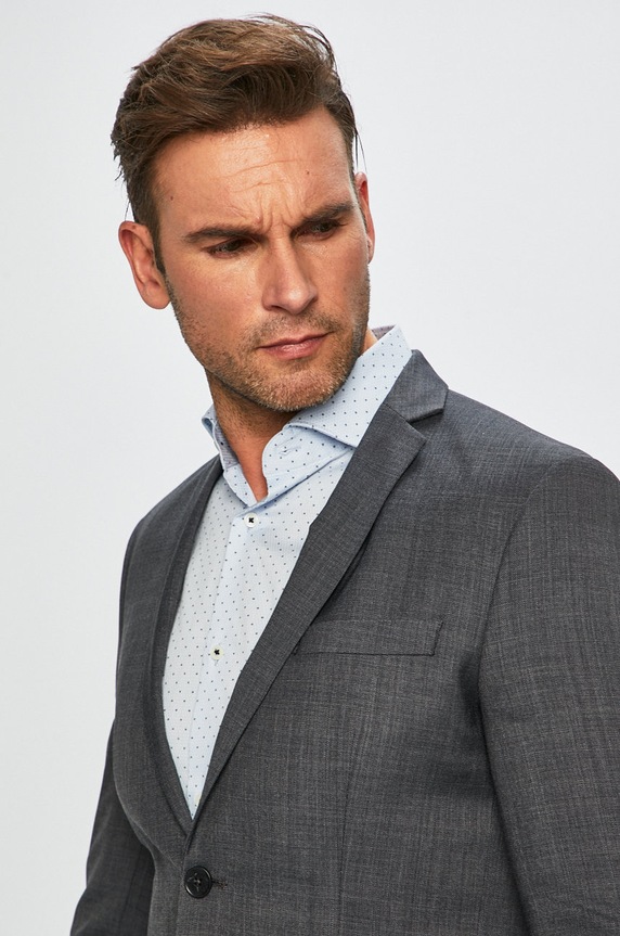 Premium by Jack&Jones - Сако 12141107 сив