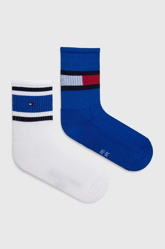 Детски чорапи Tommy Hilfiger (2 броя) чорапи син 394020001