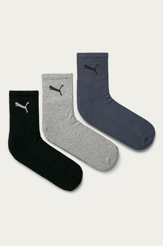 Puma - Skarpety (3-pack) 906110 skarpetki krótkie granatowy 906110