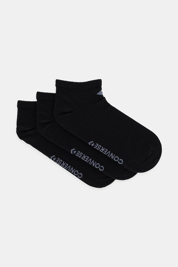 Converse - Skarpety (3-Pack) skarpetki krótkie czarny E747B.3010