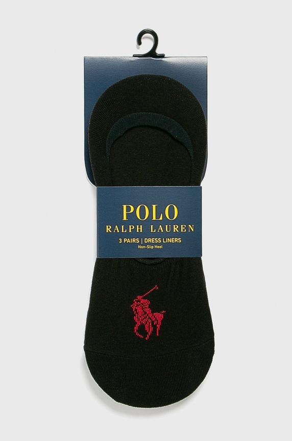 Polo Ralph Lauren - Κάλτσες (3-pack) μαύρο 449655267002