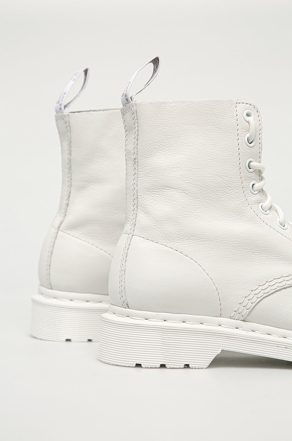 Boty Dr. Martens - Kožené workery 1460 Pascal 24480100 bílá