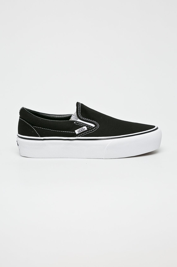 Vans - Tenisówki Classic Slip-On slip on czarny VN00018EBLK1