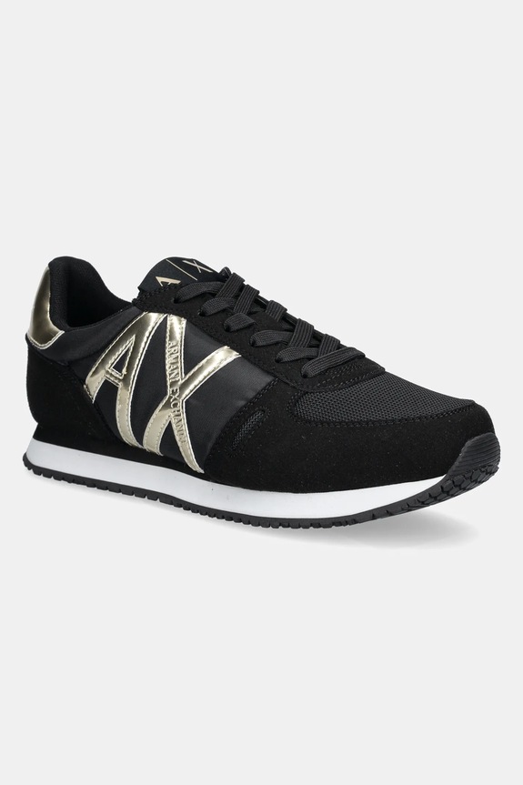 Topánky Armani Exchange textilný čierna XDX031.XV137