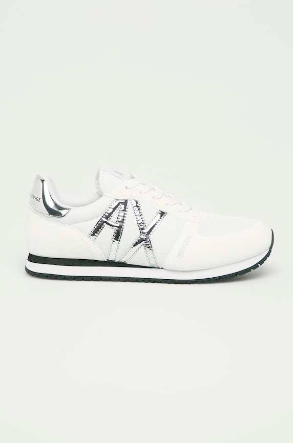 Topánky Armani Exchange textilný biela XDX031.XV137
