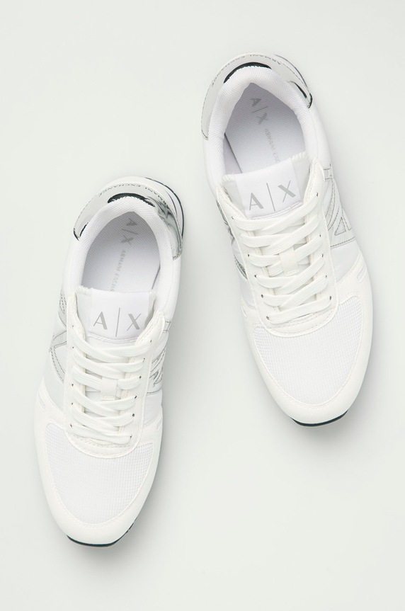 Topánky Armani Exchange biela XDX031.XV137