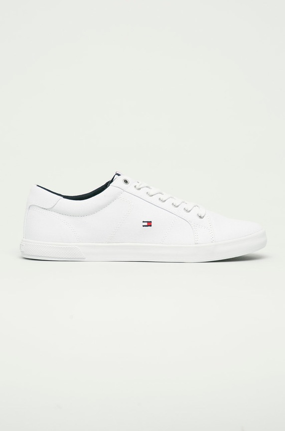 Tommy Hilfiger - Πάνινα παπούτσια ICONIC LONG LACE SNEAKER λευκό FM0FM01536