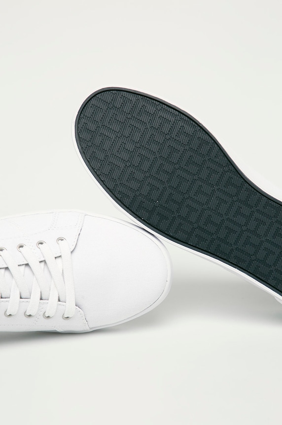 Tommy Hilfiger - Πάνινα παπούτσια ICONIC LONG LACE SNEAKER λευκό FM0FM01536