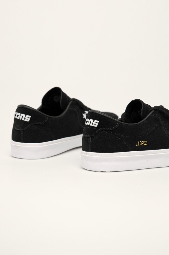 Shoes Converse leather plimsolls x Louie Lopez C163261 black