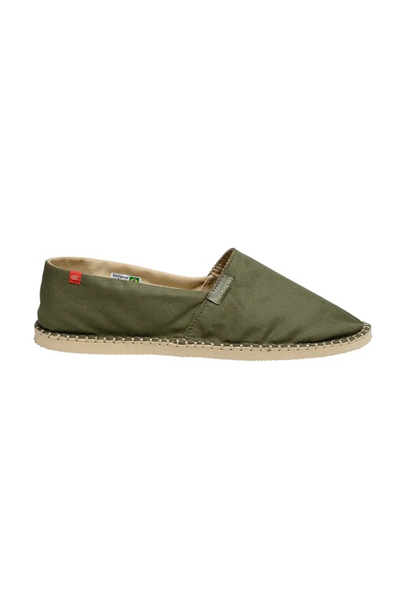 Havaianas - Espadrilles textil zöld 4137014.869