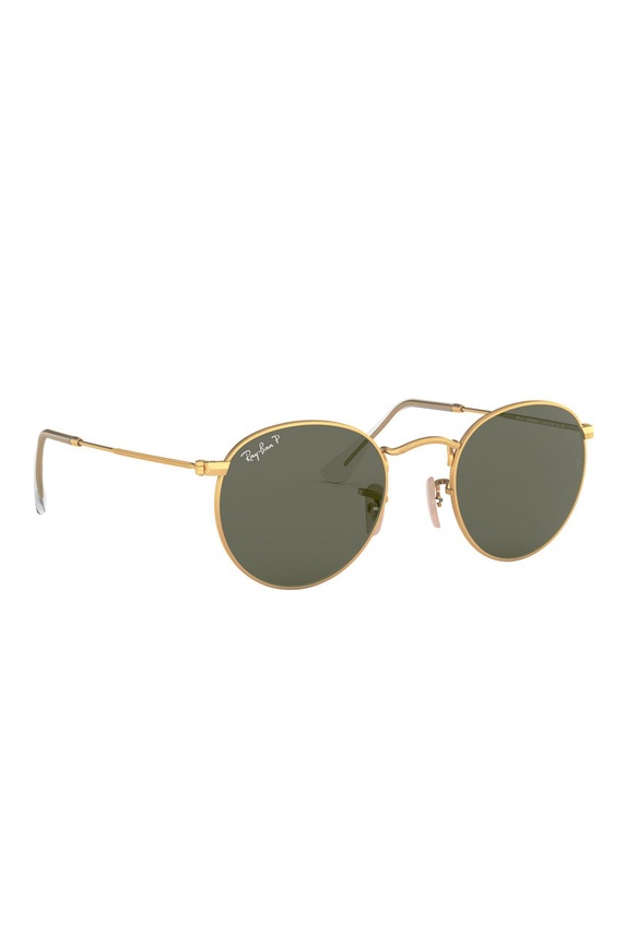 Ray-Ban – Okulary ROUND METAL 0RB3447.112/58.50. złoty
