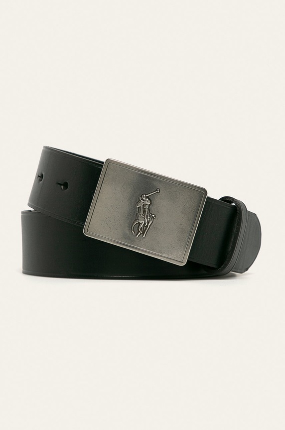 Polo Ralph Lauren curea de piele negru 405691693