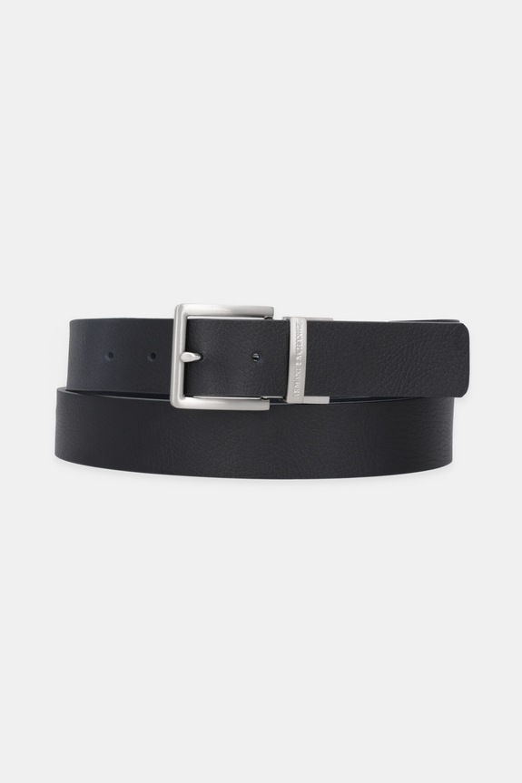 Akcesoria Armani Exchange - Pasek skórzany 951000.CC512 czarny