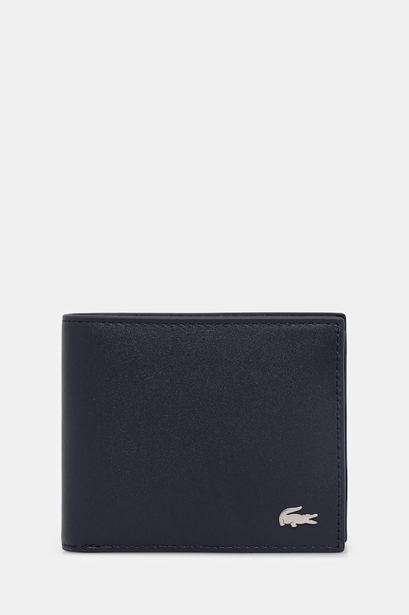 Lacoste portfel skórzany granatowy NH1115FG