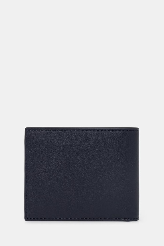Akcesoria Lacoste portfel skórzany NH1115FG granatowy