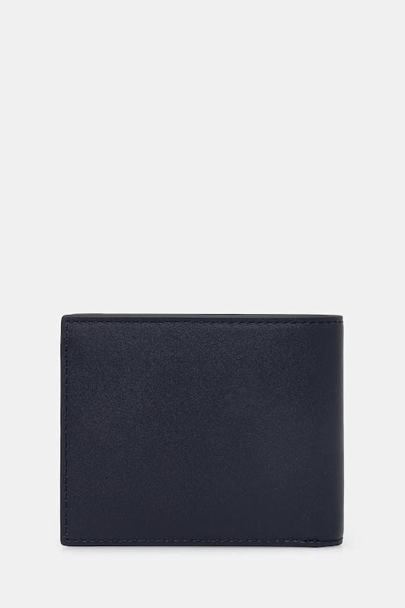 Akcesoria Lacoste portfel skórzany NH1115FG granatowy