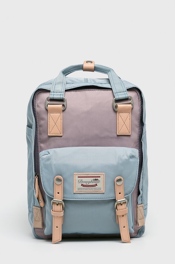 Doughnut - Hátizsák Macaroon textil kék D010.7458