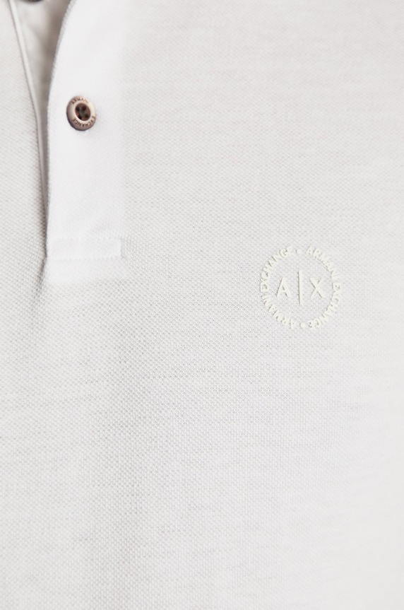 Armani Exchange pamut póló 8NZF75.Z8M5Z fehér