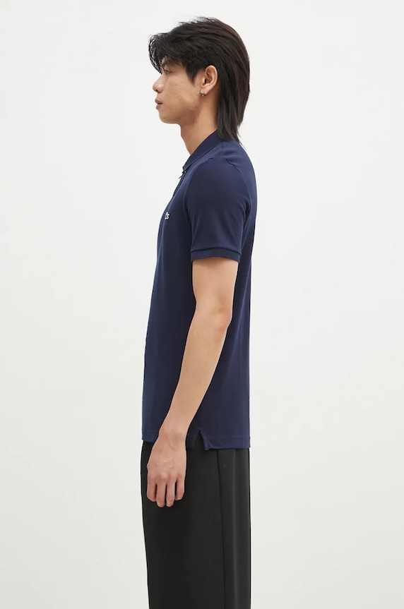 Lacoste Silver Chine Petit Pique Slim Fit Polo Navy PH4012 navy SS26