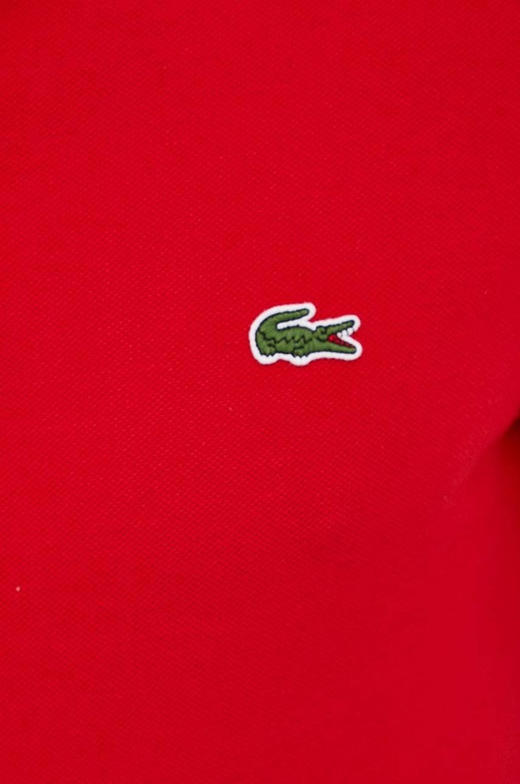 Lacoste polo bawełniane PH4012 czerwony