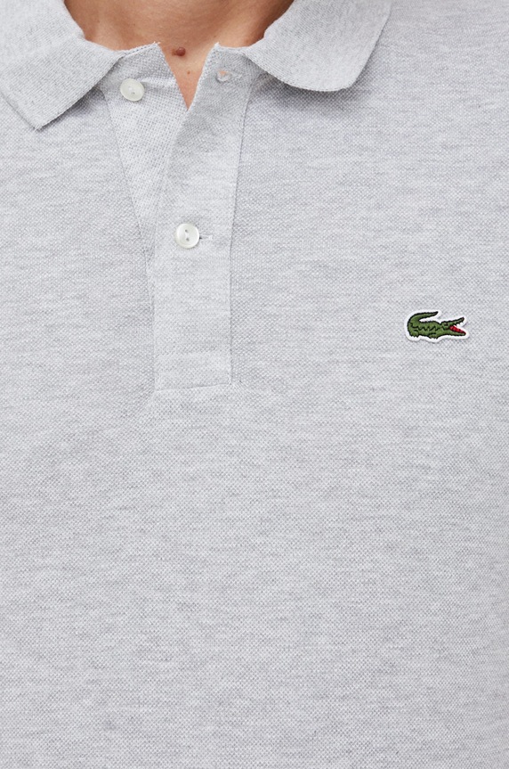 Lacoste pamut póló PH4012 szürke