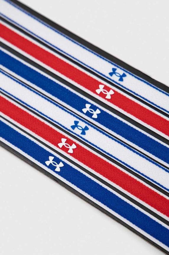 Akcesoria Under Armour opaski na głowę 6-pack 1286016 niebieski