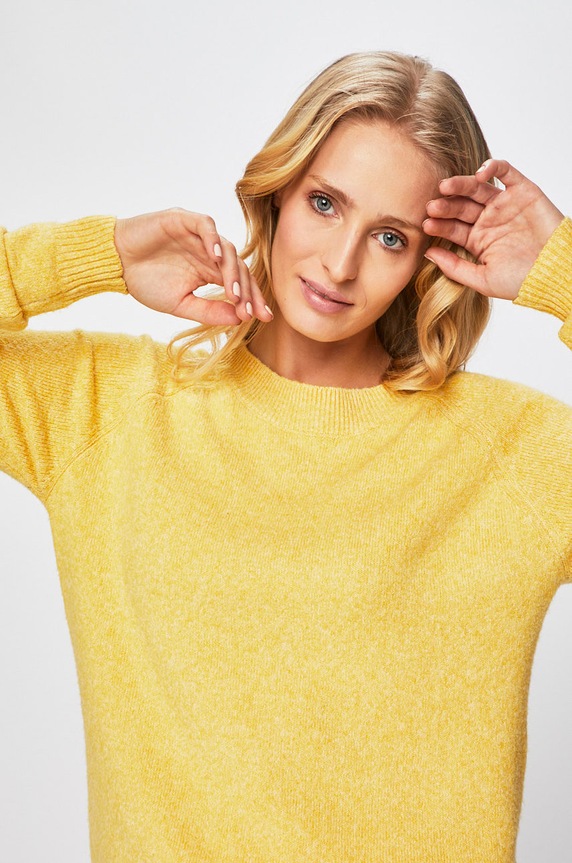 Vero Moda Sweter żółty 10201022