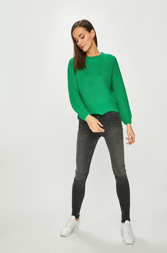 Tally Weijl - Sveter SPUACNILLY zelená SS19