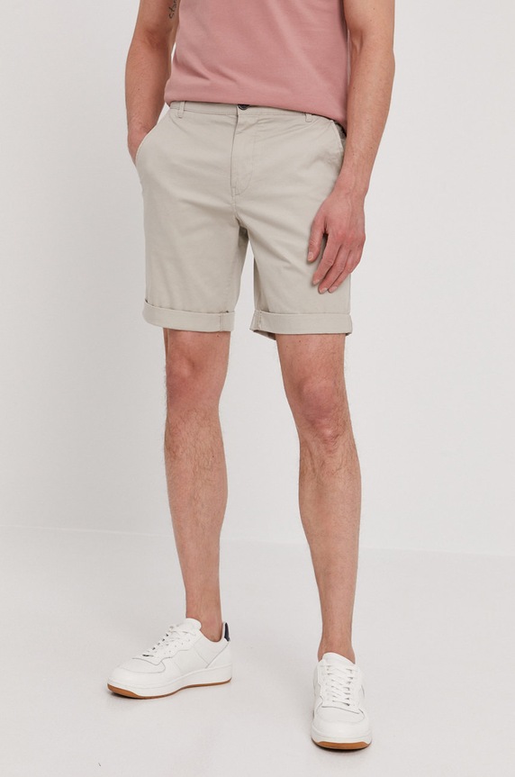 Šortky Selected Homme sivá 16065685