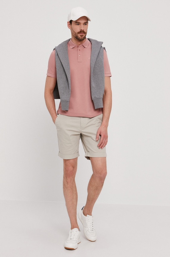 Šortky Selected Homme 16065685 sivá AA00