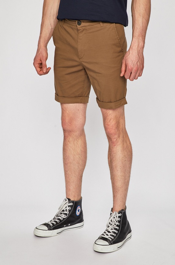 Selected Homme Szorty z elastanem zielony 16065685