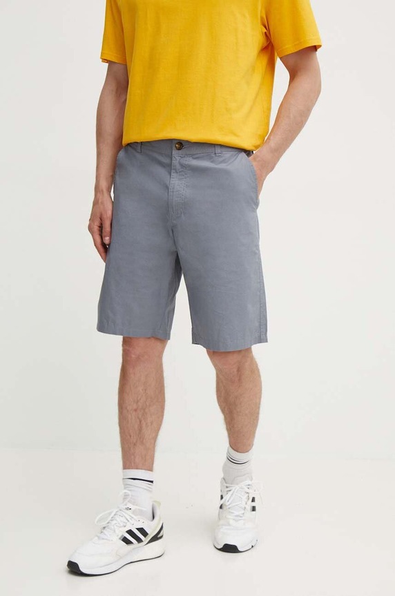 Pamučne kratke hlače Columbia Washed Out pamuk siva 1491953