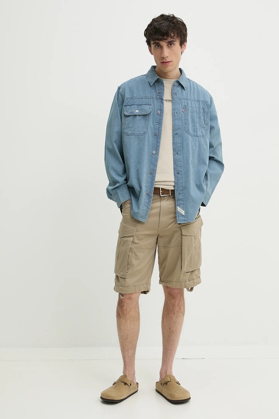 G-Star - Kratke hlače D08566.5126.239 bež AA00