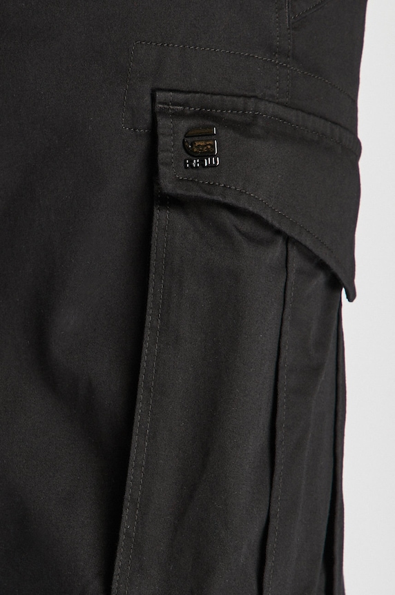 G-Star - Pánske šortky Rovic zip relaxed 1\2 D08566.5126.990 čierna