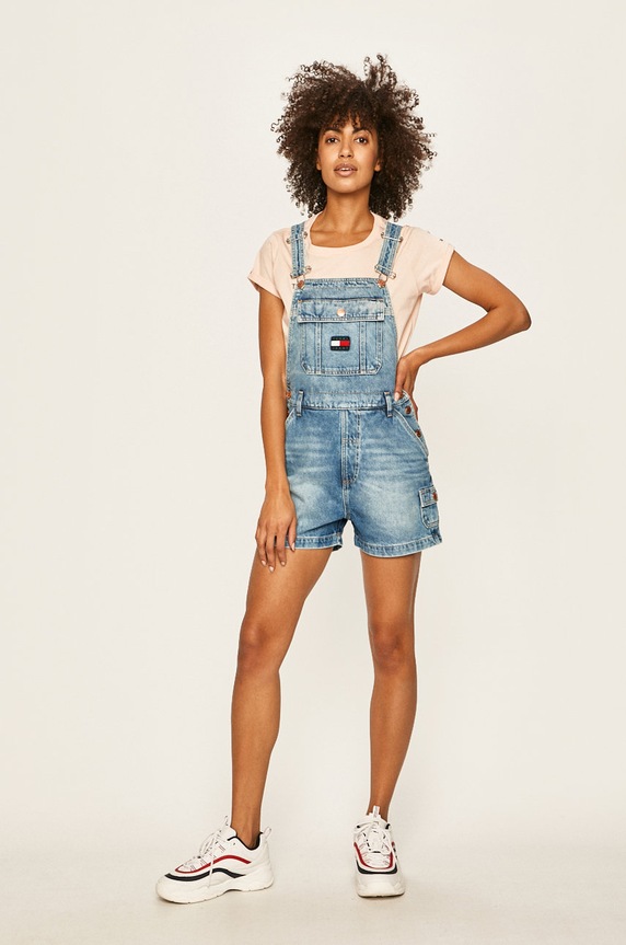 Tommy Hilfiger - Μπλουζάκι UW0UW01618 ροζ AA00