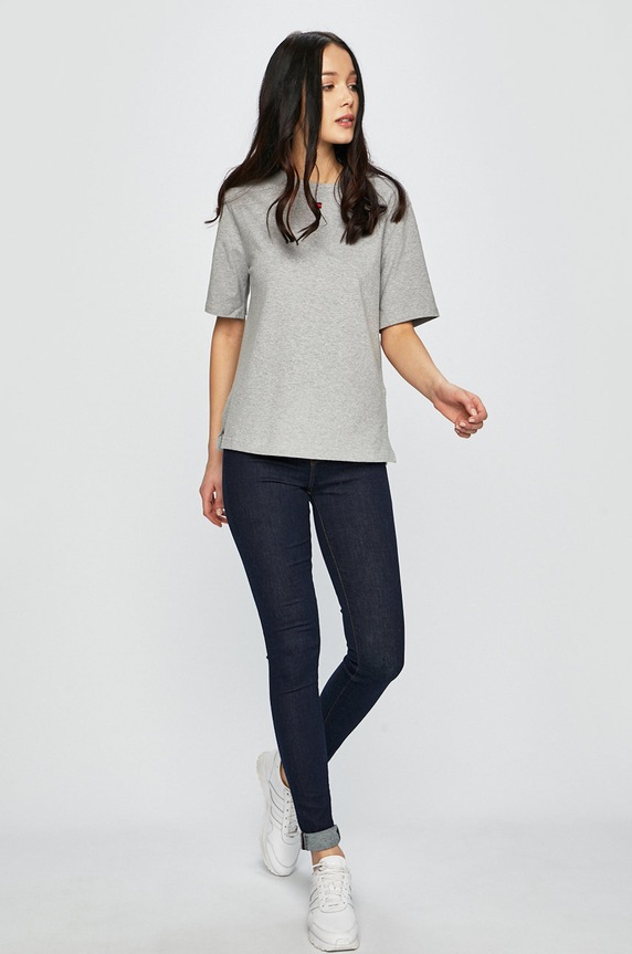 Tommy Hilfiger - Top UW0UW01307 sivá AA00