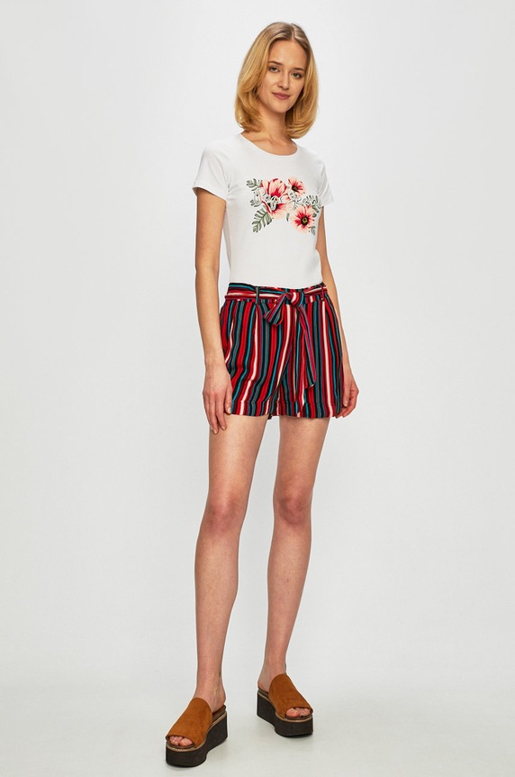 Pepe Jeans - Felső Kaia PL504068 fehér SS19