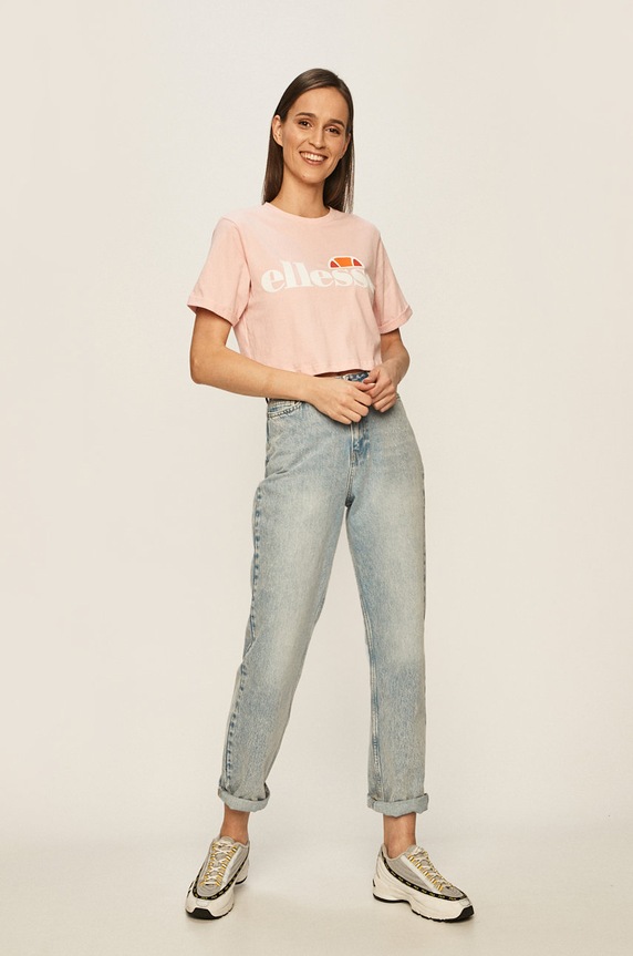 Ellesse - T-shirt SGS04484 rózsaszín SS21
