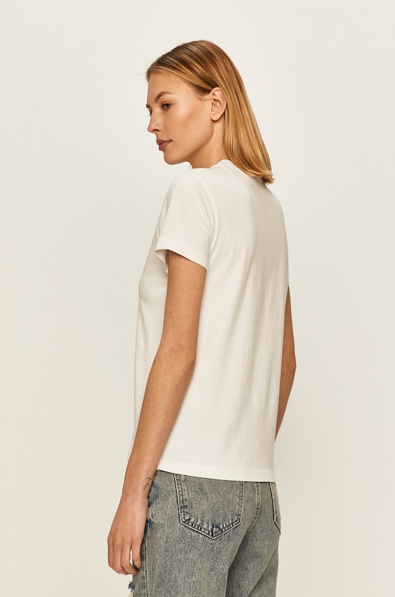 Odzież Vans T-shirt funkcyjny VN0A3UP4WHT1 biały