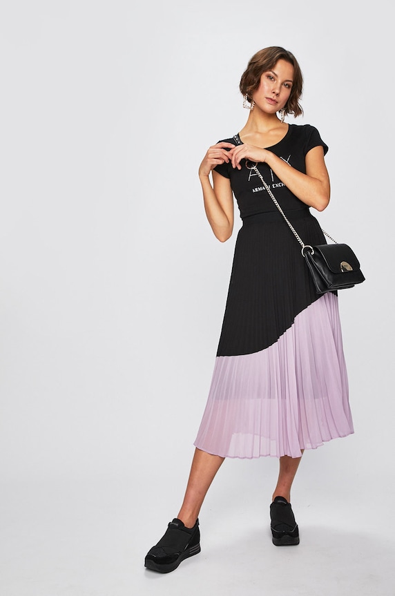 Armani Exchange - Top 8NYT83.YJ16Z.NOS fekete AA00