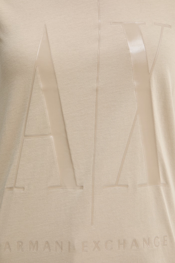 Armani Exchange tricou 8NYTCX.YJG3Z.NOS bej