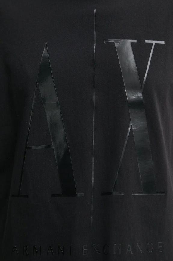 Majica kratkih rukava Armani Exchange crna 8NYTCX.YJG3Z.NOS