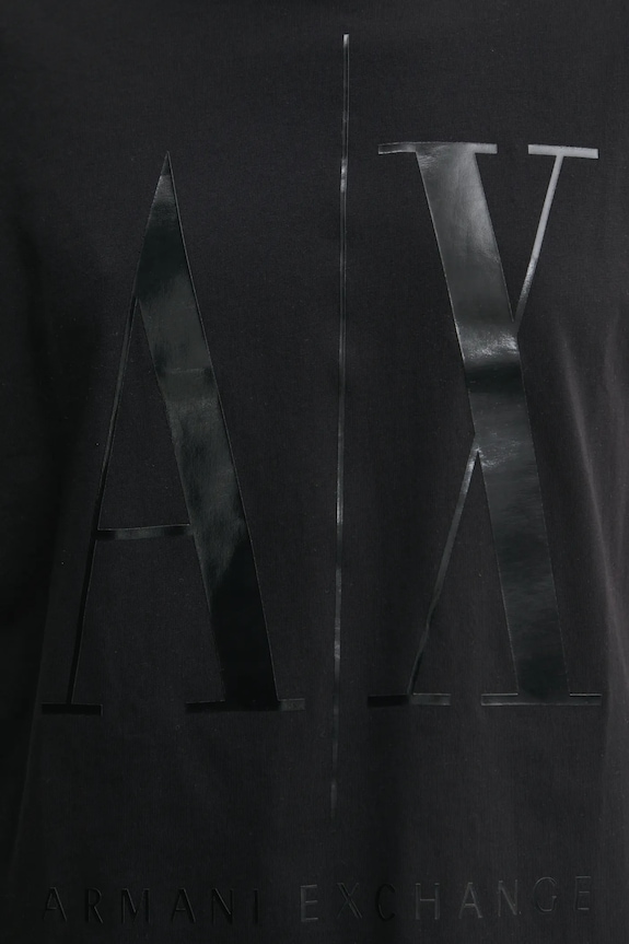 Majica kratkih rukava Armani Exchange crna 8NYTCX.YJG3Z.NOS