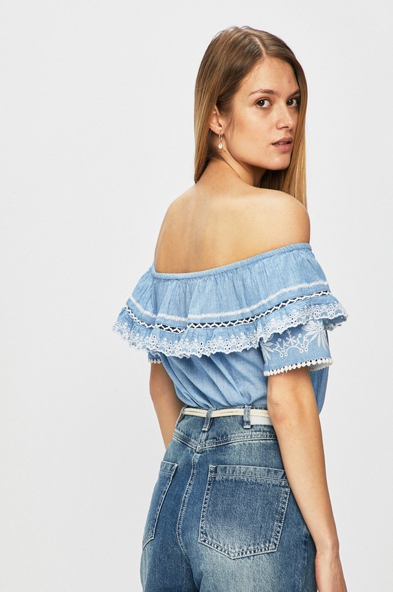 Ruházat Pepe Jeans - Felső Lois PL303341 kék