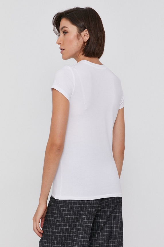 Ruházat Armani Exchange top 8NYT74.Y8C7Z.NOS fehér