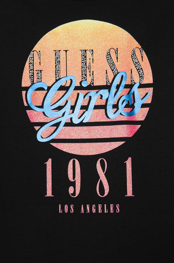 Fete Guess Jeans - Top copii 118-175 cm J92I14.K82J0 negru