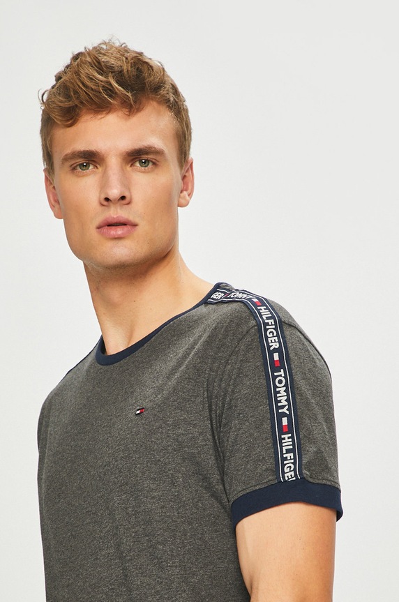 Tommy Hilfiger - Μπλουζάκι γκρί UM0UM00562
