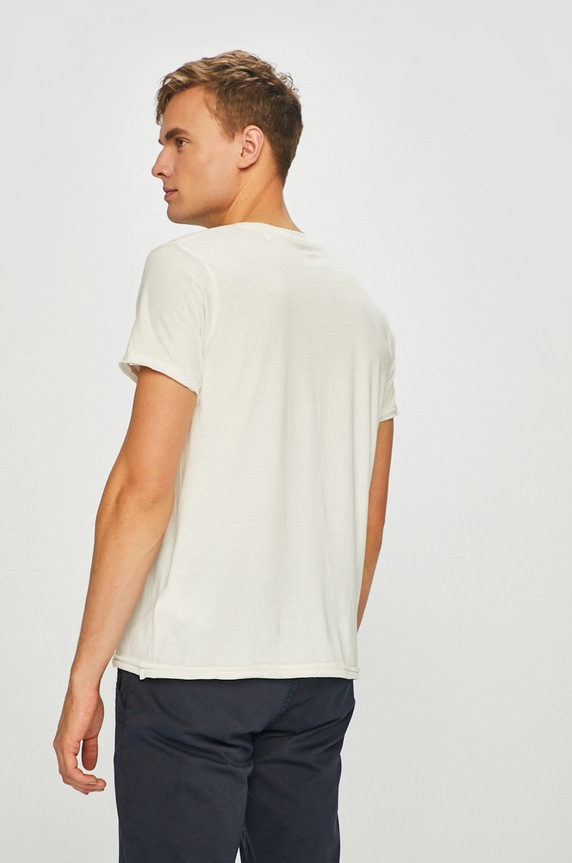 Oblečenie Pepe Jeans - Pánske tričko PM506089 biela