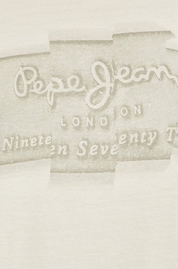 Pepe Jeans - Pánske tričko biela PM506089