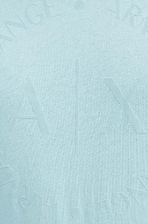 Armani Exchange tricou 8NZTCD.Z8H4Z.NOS albastru